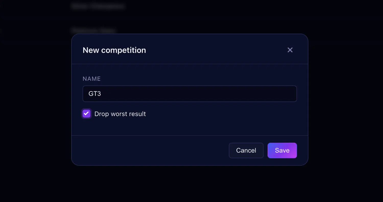 Create a competition